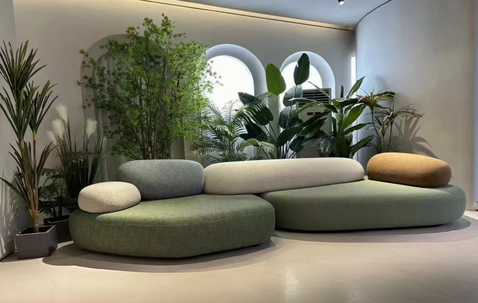 Modular Curved Hotel Sofa Collection