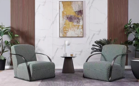 Luxury Italian Minimalist Accent Chair